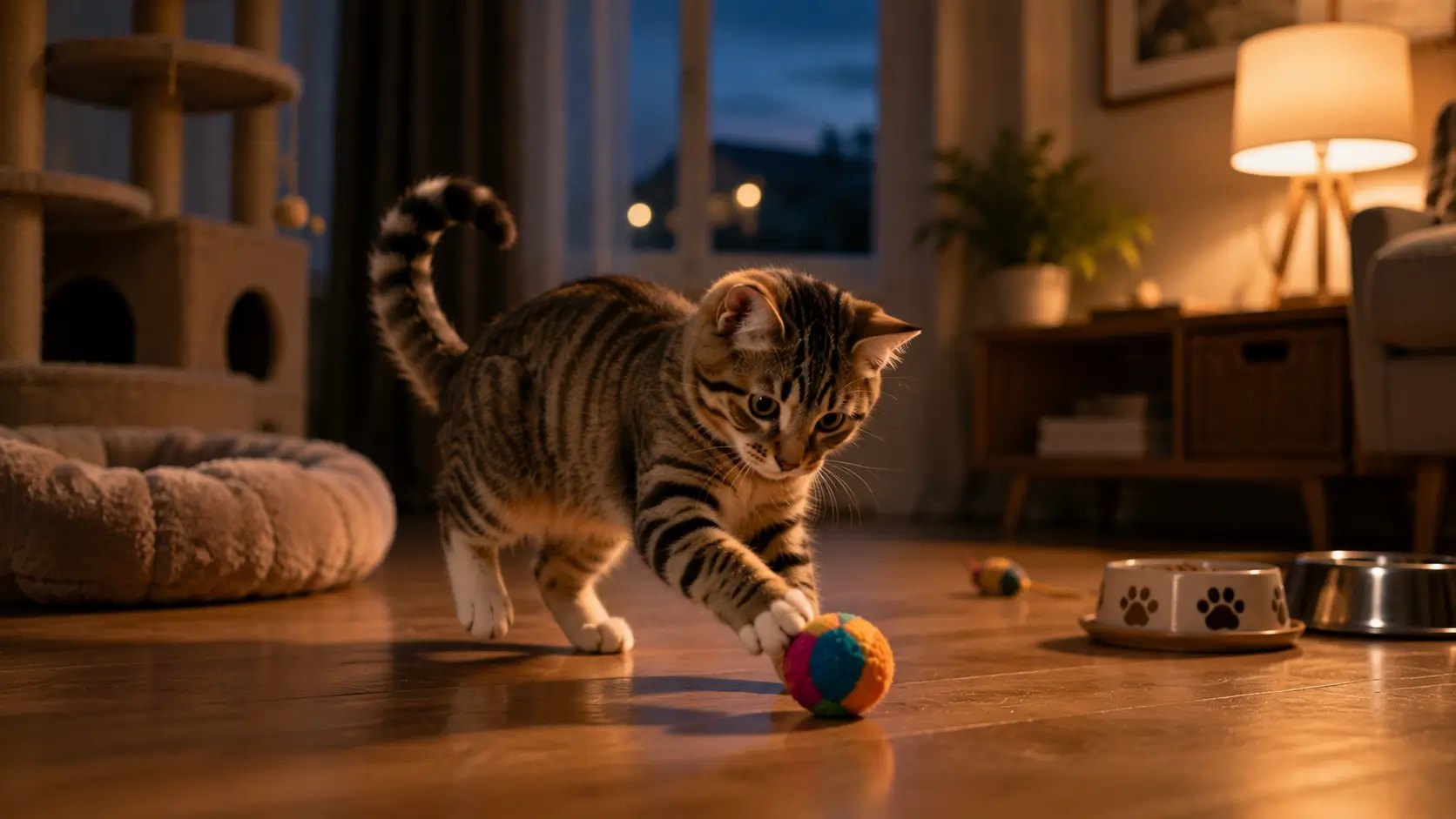How Can I Make My Cat Sleep at Night?