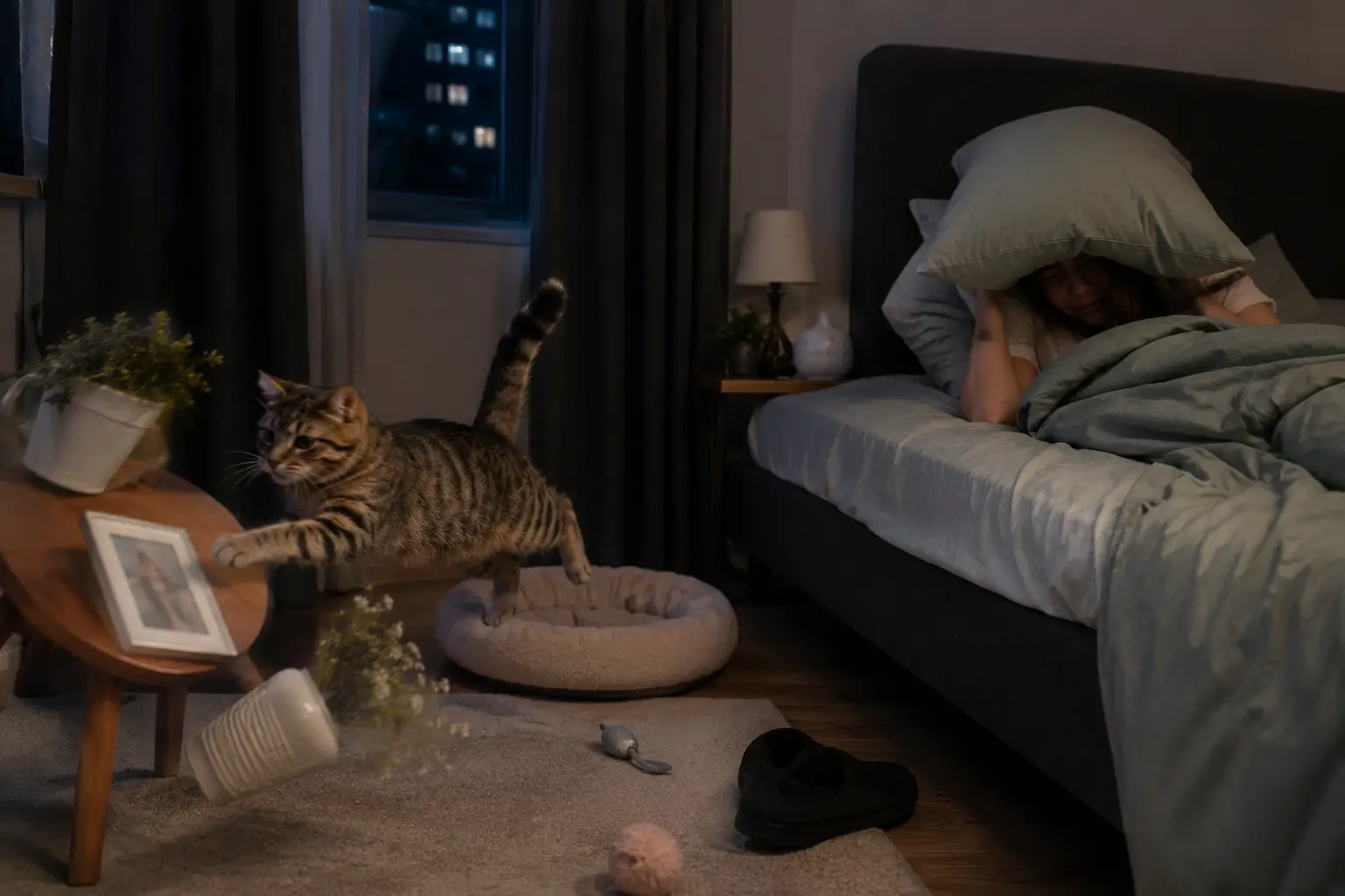 Why Does My Cat Go Crazy at Night